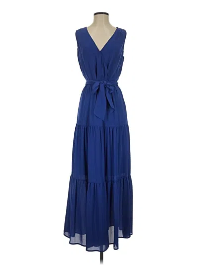 Pre-owned J. Mclaughlin Casual Dress In Blue