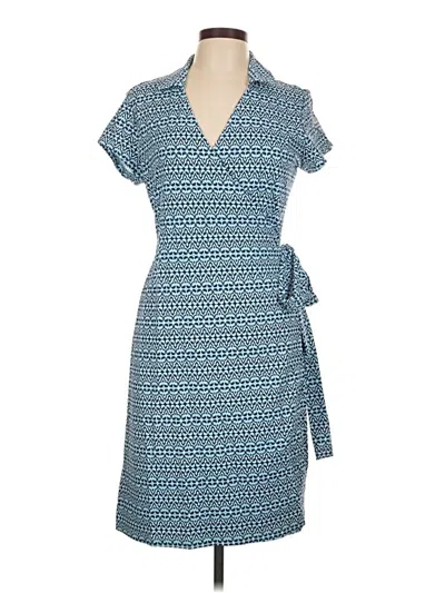 Pre-owned J. Mclaughlin Casual Dress In Blue