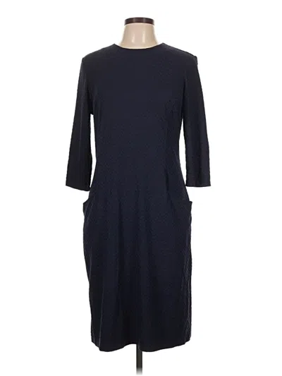 Pre-owned J. Mclaughlin Casual Dress In Blue