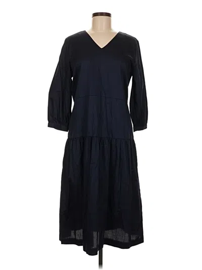 Pre-owned J. Mclaughlin Casual Dress In Blue