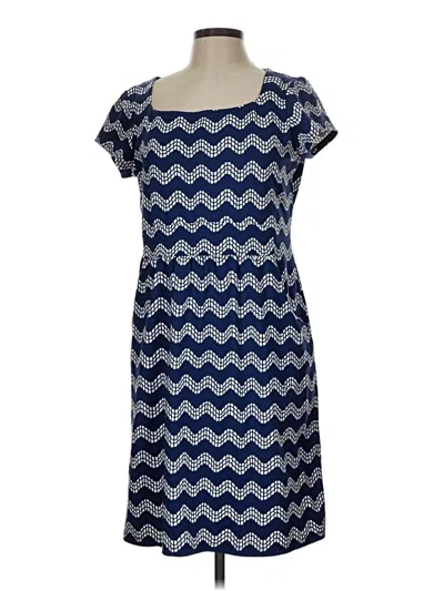 Pre-owned J. Mclaughlin Casual Dress In Blue