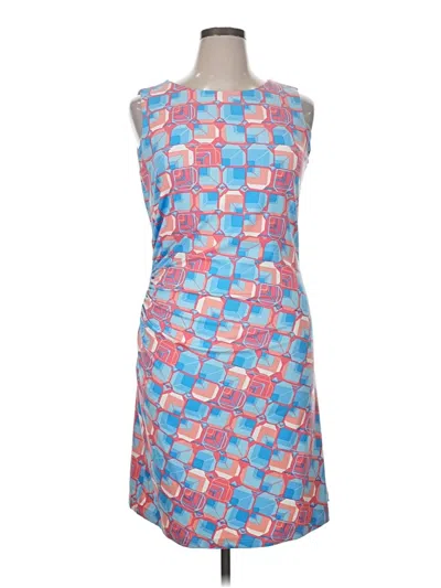 Pre-owned J. Mclaughlin Casual Dress In Blue
