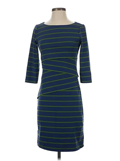 Pre-owned J. Mclaughlin Casual Dress In Blue