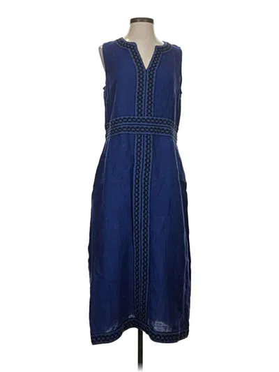 Pre-owned J. Mclaughlin Casual Dress In Blue