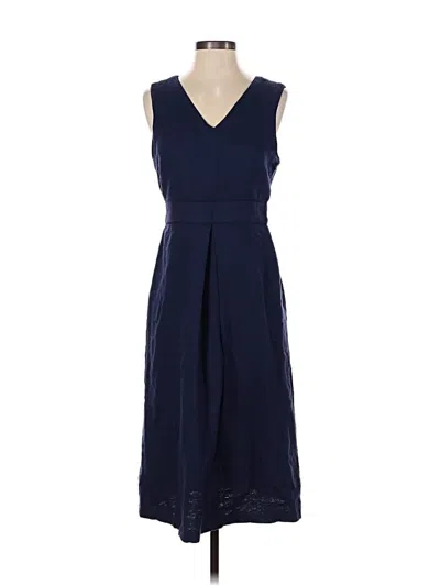 Pre-owned J. Mclaughlin Casual Dress In Blue