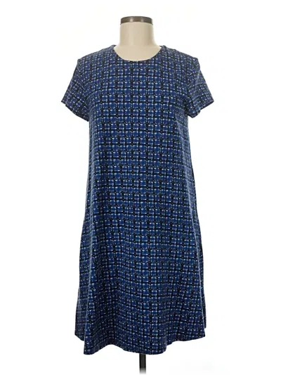 Pre-owned J. Mclaughlin Casual Dress In Blue