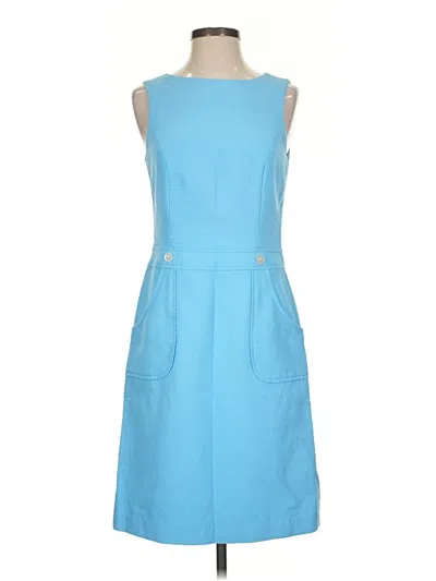 Pre-owned J. Mclaughlin Casual Dress In Blue