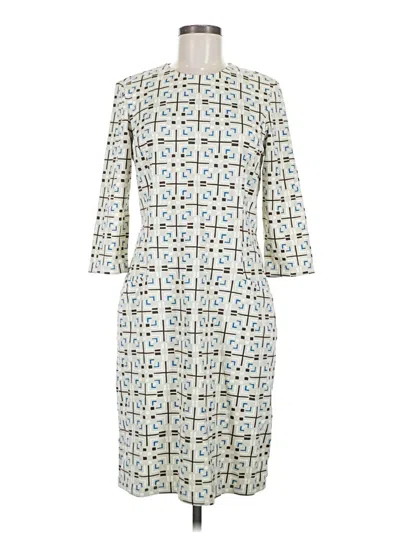 Pre-owned J. Mclaughlin Casual Dress In Blue