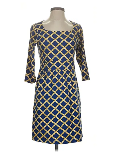 Pre-owned J. Mclaughlin Casual Dress In Blue