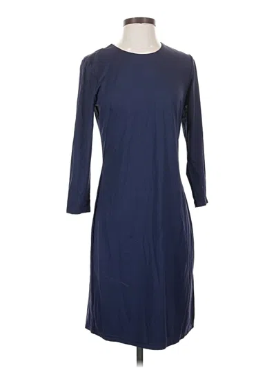 Pre-owned J. Mclaughlin Casual Dress In Blue