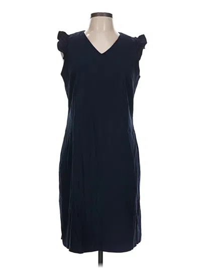Pre-owned J. Mclaughlin Casual Dress In Blue