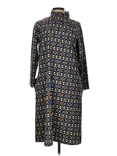 Pre-owned J. Mclaughlin Casual Dress In Blue