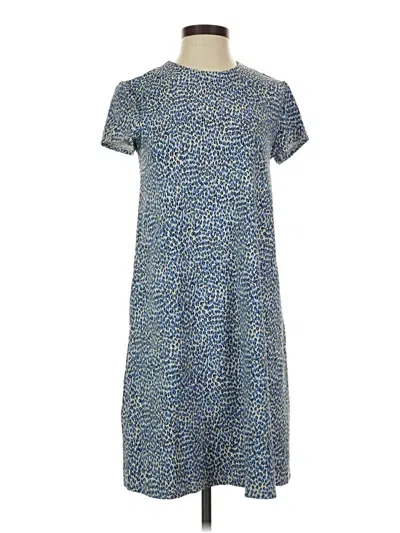 Pre-owned J. Mclaughlin Casual Dress In Blue