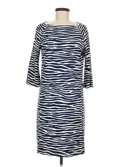 Pre-owned J. Mclaughlin Casual Dress In Blue