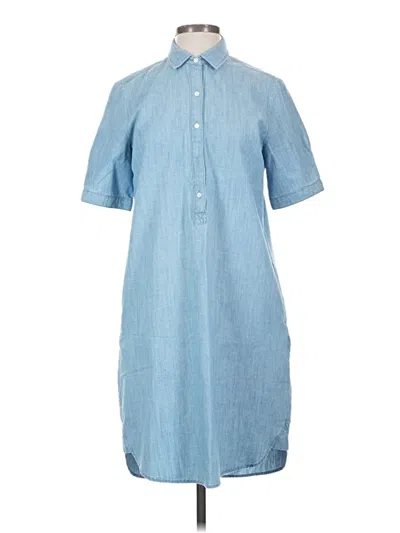 Pre-owned J. Mclaughlin Casual Dress In Blue