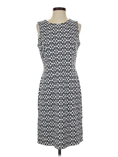 Pre-owned J. Mclaughlin Casual Dress In Blue