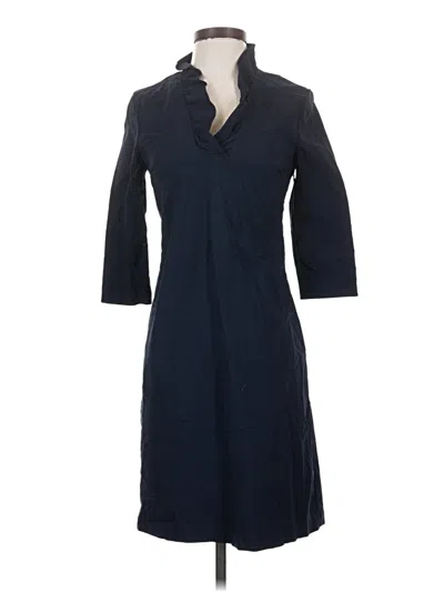 Pre-owned J. Mclaughlin Casual Dress In Blue