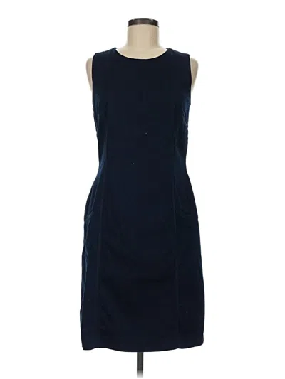 Pre-owned J. Mclaughlin Casual Dress In Blue