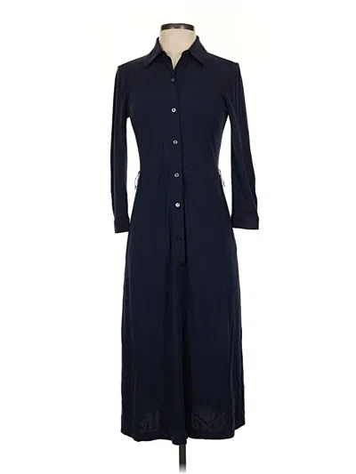 Pre-owned J. Mclaughlin Casual Dress In Blue