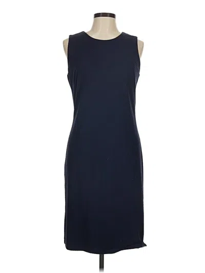 Pre-owned J. Mclaughlin Casual Dress In Blue