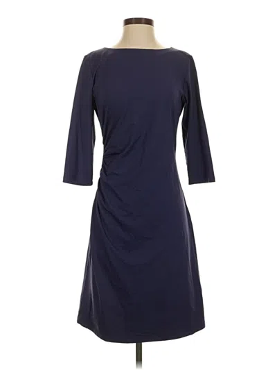 Pre-owned J. Mclaughlin Casual Dress In Blue