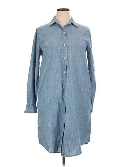 Pre-owned J. Mclaughlin Casual Dress In Blue