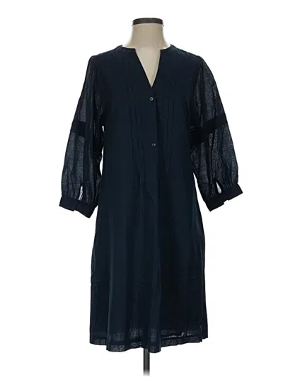 Pre-owned J. Mclaughlin Casual Dress In Blue