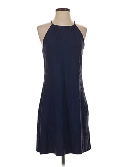 Pre-owned J. Mclaughlin Casual Dress In Blue