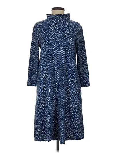 Pre-owned J. Mclaughlin Casual Dress In Blue