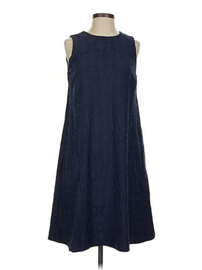 Pre-owned J. Mclaughlin Casual Dress In Blue