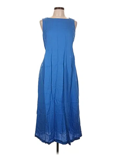 Pre-owned J. Mclaughlin Casual Dress In Blue
