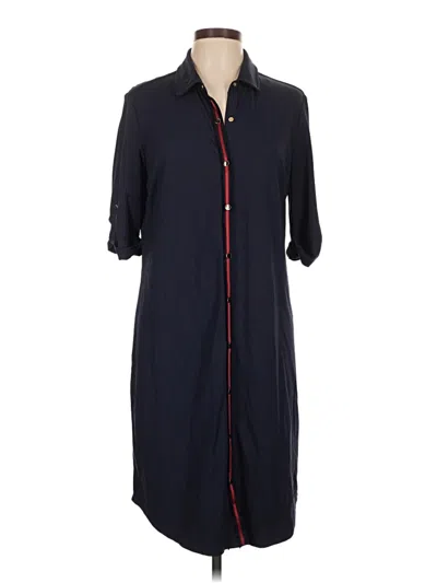 Pre-owned J. Mclaughlin Casual Dress In Blue