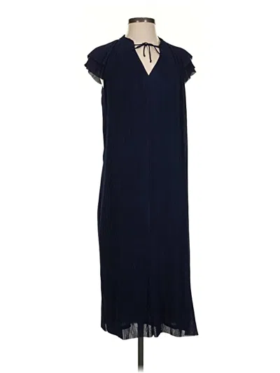 Pre-owned J. Mclaughlin Casual Dress In Blue