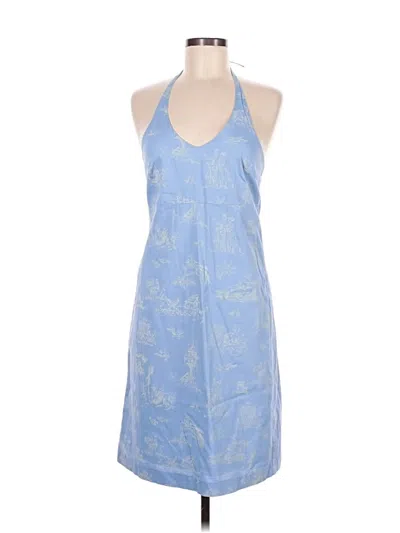 Pre-owned J. Mclaughlin Casual Dress In Blue