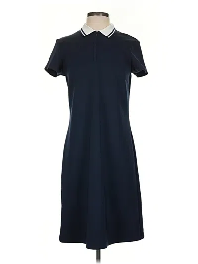 Pre-owned J. Mclaughlin Casual Dress In Blue