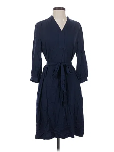 Pre-owned J. Mclaughlin Casual Dress In Blue