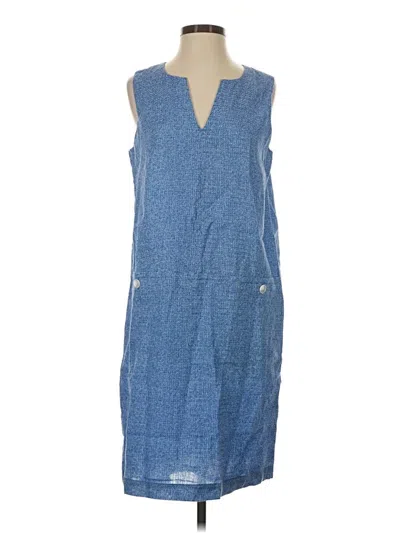 Pre-owned J. Mclaughlin Casual Dress In Blue