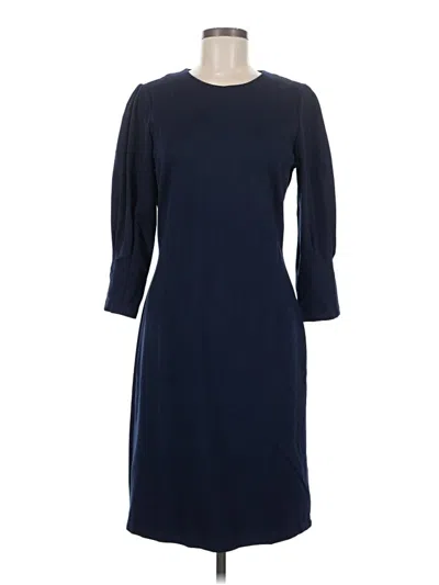 Pre-owned J. Mclaughlin Casual Dress In Blue