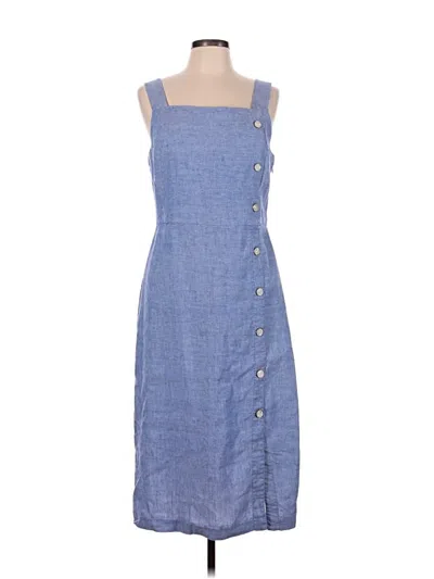 Pre-owned J. Mclaughlin Casual Dress In Blue