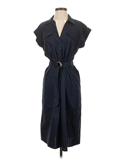 Pre-owned J. Mclaughlin Casual Dress In Blue