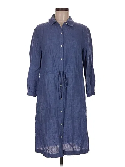 Pre-owned J. Mclaughlin Casual Dress In Blue