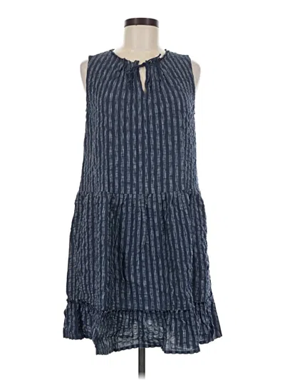 Pre-owned J. Mclaughlin Casual Dress In Blue