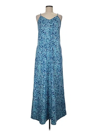 Pre-owned J. Mclaughlin Casual Dress In Blue