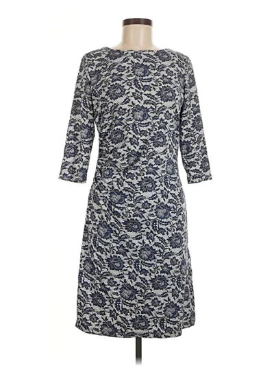 Pre-owned J. Mclaughlin Casual Dress In Blue