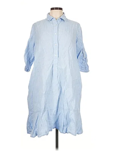 Pre-owned J. Mclaughlin Casual Dress In Blue