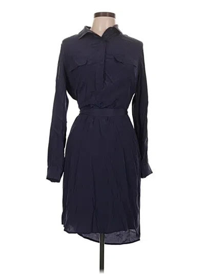 Pre-owned J. Mclaughlin Casual Dress In Blue