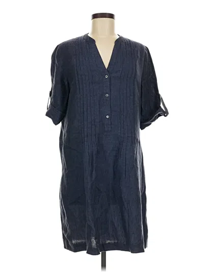 Pre-owned J. Mclaughlin Casual Dress In Blue