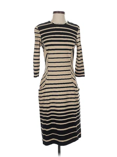 Pre-owned J. Mclaughlin Casual Dress In Brown