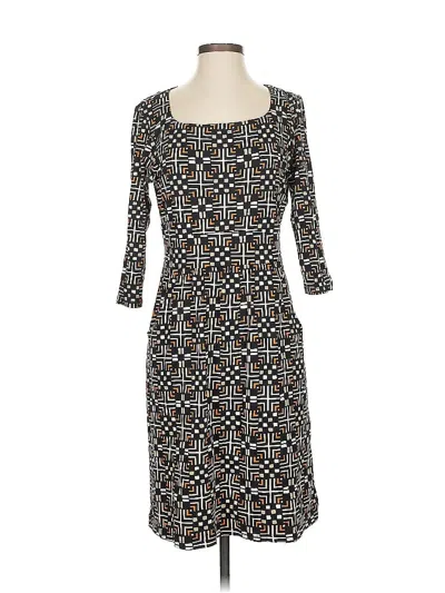 Pre-owned J. Mclaughlin Casual Dress In Brown