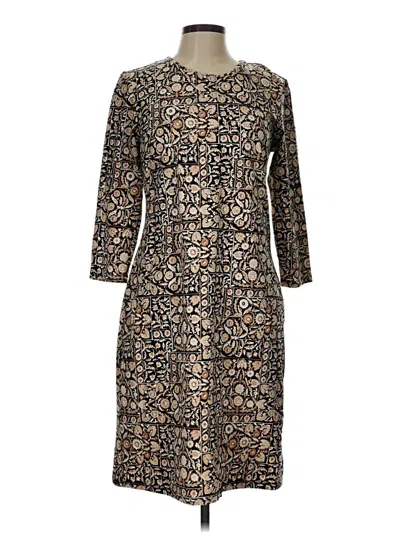 Pre-owned J. Mclaughlin Casual Dress In Brown